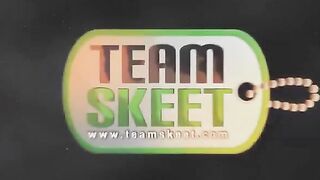 Blonde babe presents BJ skills