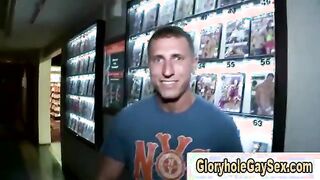 Stupid straight guy tricked by gay