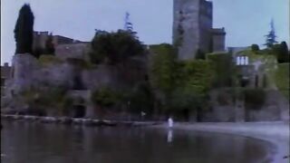 Blonde gal get suck and fucked outside