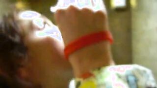 Petite Natasha chick naked at toilet