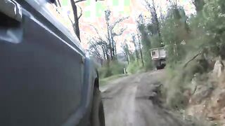 Aussie hottie gets nasty outdoors