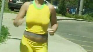 Chick getting fucked by the pool