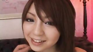 Busty Japanese slut trimmed pussy hardcore fucked