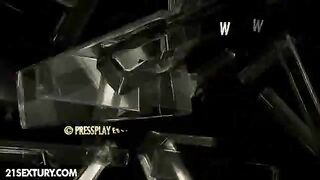 Alluring ChickStuffed by Hung Cock