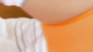 Thin american chick Natasna dildoing