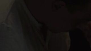 breasty romantic memories by the fire