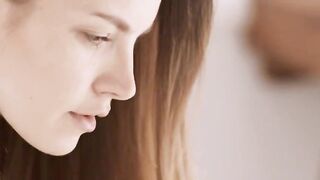 lezz pleasuring and fingerin in white