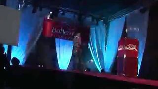 Amateur male stripper