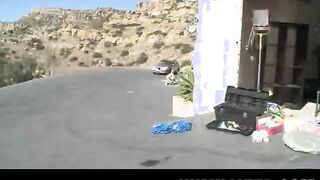 Melanie's garage sale hunting