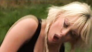 Sexy cfnm euro skank gets fucked