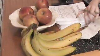 Big Breasted Brunette Milf Jerks Off Meaty Cock