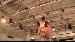 Trained male stripper