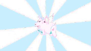 Funky Haired Brunette Loves Giving Head & Sex