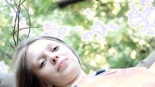 extreme skinny girl Gloria opening