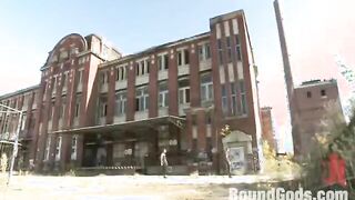 Gay master teaching his petboy