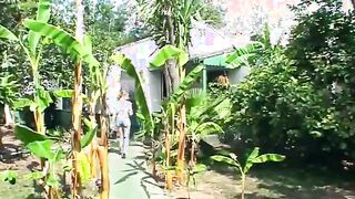 Sweet Blonde Teen Fucked In The Garden