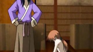 Muscular hentai tight butt slammed