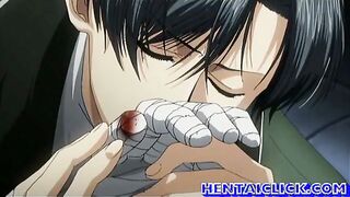 Horny anime gay hardcore ass fucked