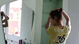 Homemade girlfriend Natasha at hotel