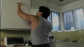 Horny guy being dominated by a hot chick