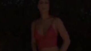 Slutty lady services dick in the couch