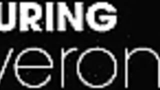 Veronika rubbing the button daintily hot