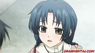 Bouncing tits hentai caught and brutally fucked by tentacles cock