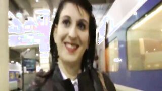 Interracial gangbang for Lilou