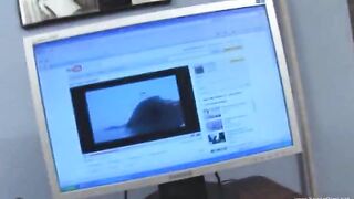 Ivana babysitter goes anal at office