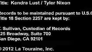 Kendra Lust jams cock in mouth and pussy