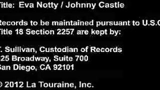 Eva Notty puts cock down throat & pussy