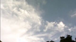 Blonde chick jams dick down mouth & vagina