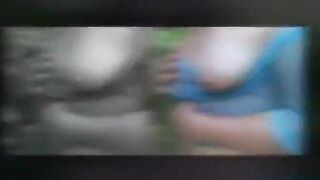 Babe gets booty banged with black stiff cock