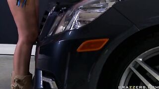 Beautiful Housewife Humps Her Husband's Huge Dick