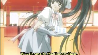 Chained hentai maid hot deep assfucked