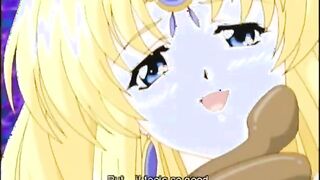 Princess hentai threesome hot assfucked