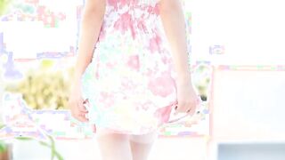 Pantyhose and ultra shocking heels