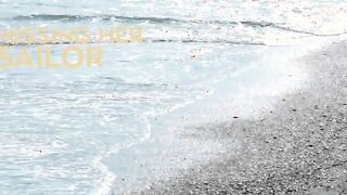 Incredible blonde in shoes masturbate