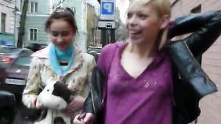 Softcore walking of my teenagers in Kiev