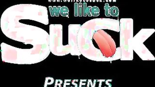 Caprice Catches Cum with hand-mirror