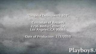 Burglar girl gets caught and fucks her way out of it