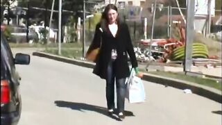 We fucked Emy a french bbw at home