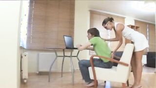 copulate with my girlfriend in office