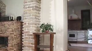 Redhead slut services and fucks stiff rod