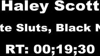 Chick nails and fucks black hard on