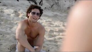 garden sexy trio fucking