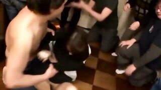 Weird asian bitch loves