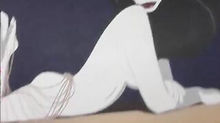 Horny teen slut rides dick in lips and pussy