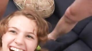 Sperm swallowing student