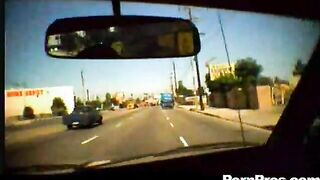 Younger Brunette Caught Fucked Over Bed